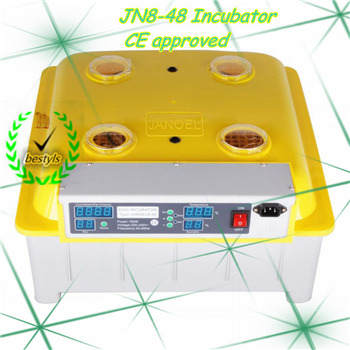 Good Quality Multifunctional Full Automatic Mini Egg Incubator 48 Automatic Eggs With CE Certificate